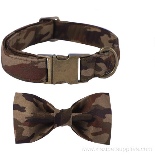 Dog Collar Bow Tie Collar Adjustable Collars Reflective